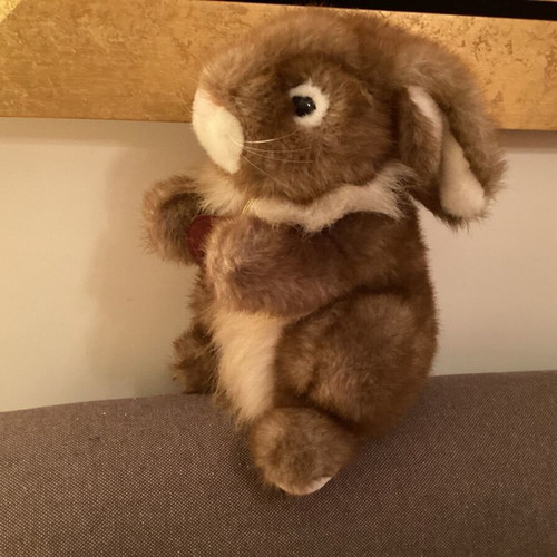 Vintage Old Classics by Fine Toys Plush Bunny Rabbit like new