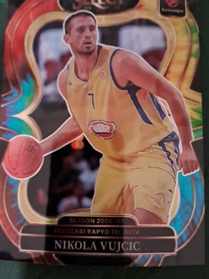 Panini Select Euroleague Nikola Vujcic Mezzanine card new