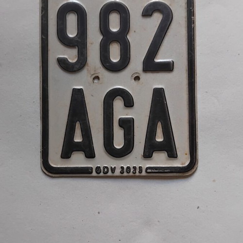 Decorative license plate