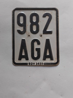 Decorative license plate