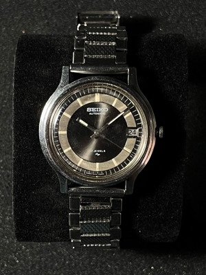 Seiko Bullseye Automatic 17 Jewels μεταχειρισμένο, vintage 70s