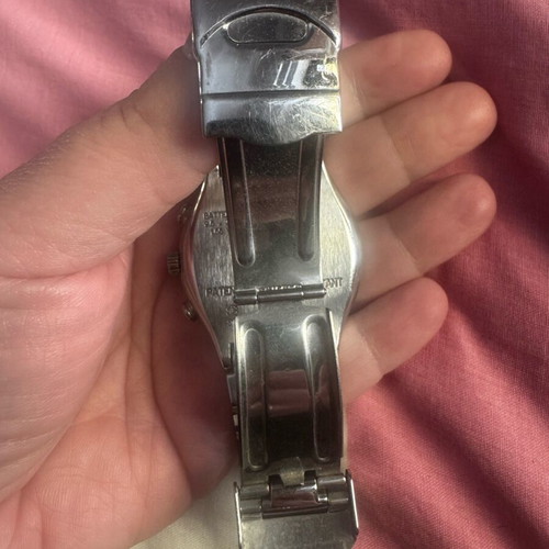 Ρολόι Swatch Irony Chrono Dreamnight ατσάλινο σαν καινούργιο
