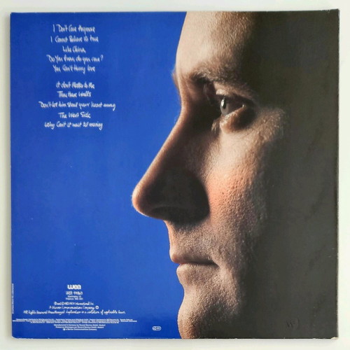 Phil Collins Hello, I Must Be Going! vinyl record like new, German edition