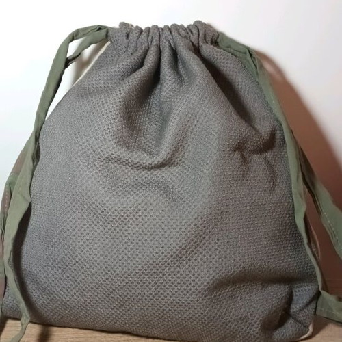 Sandoro handmade backpack bag used, multicolored