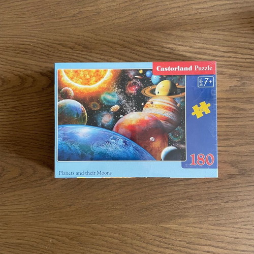 Puzzle 7+ Planets 180 pieces sealed new