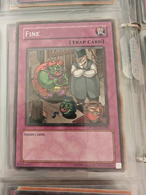 Yu-Gi-Oh card like new