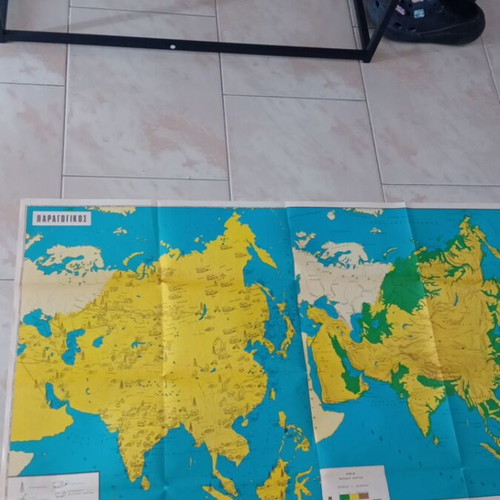 Neotatos Asia Map, political, physical, economic