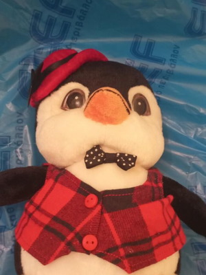 Children's Penguin Teddy Bear like new
