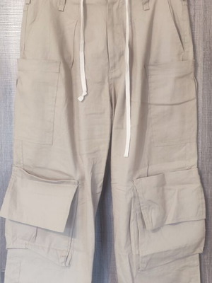 Zara Cargo Pants new, beige, sizes M and L