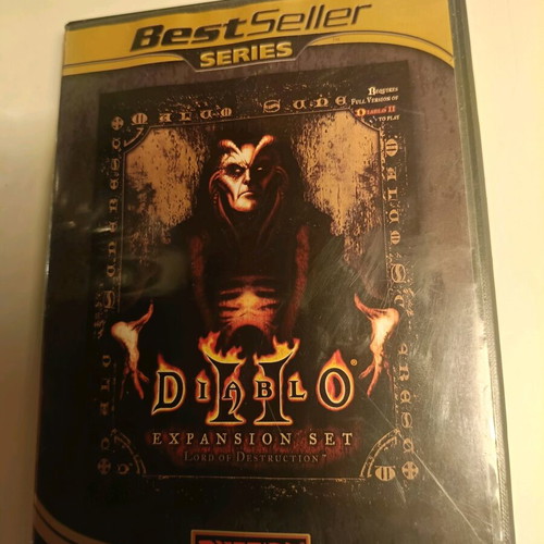 Diablo 2 + Lord Of Destruction for PC used, bundle