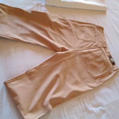 Trussardi Jeans women's long cotton pants like new, camel color, size XL