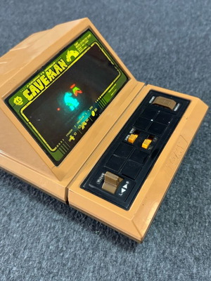 Tomy Jr. Caveman vs Dinosaur vintage electronic game