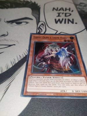 Ghost Ogre & Snow Rabbit Yu-Gi-Oh! card like new