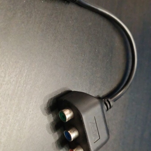 XFX Mini-DIN to RCA Adapter Cable used