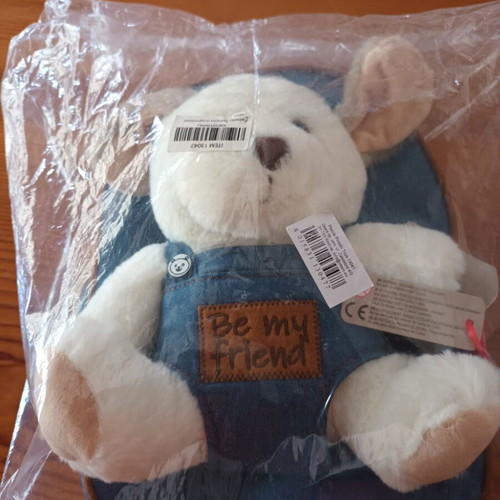 Shoulder bag new with removable animal