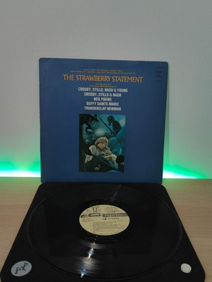 The Strawberry Statement μεταχειρισμένο 2xLP φολκ soundtrack 1970 Ελλάδα