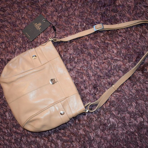 Adax Feline bag new, beige crossbody