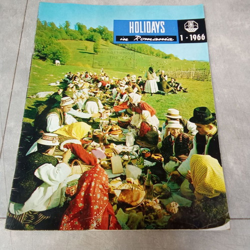 Holidays in Romania travel guide used, 1960s edition