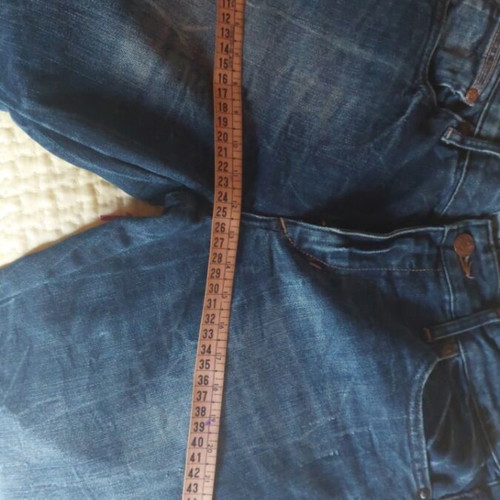H&M slim jeans used, blue, size M