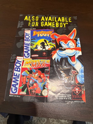 Retro Nintendo poster για N64 και Gameboy σαν καινούργιο