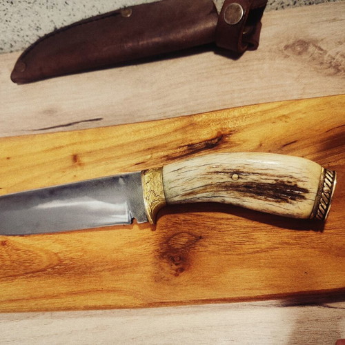 Hunting Knife with D.Mitev Master Mark new