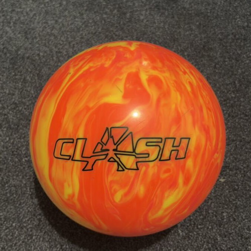 Bowling ball like new with holes