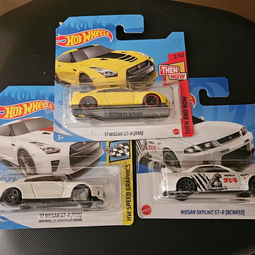 Hot Wheels Nissan Skyline GT-R set of 3 new sealed