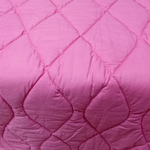 Double-sided double quilt new, 100% cotton with baked wadding