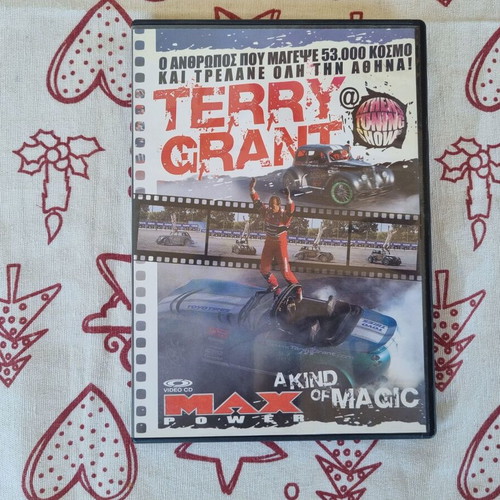 Terry Grant A Kind of Magic Video CD like new, documentary