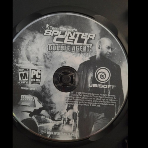 Splinter Cell Double Agent PC game like new
