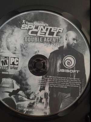 Splinter Cell Double Agent PC game like new