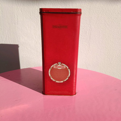 Drambuie metal box used