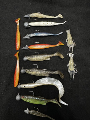 Artificial lures lrf spinning like new