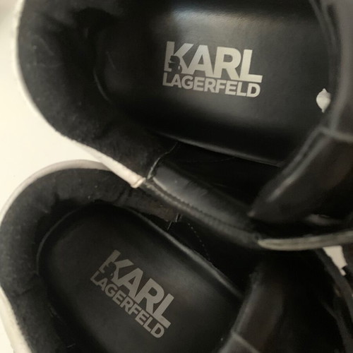 Karl Lagerfeld sneakers used, black, size 41
