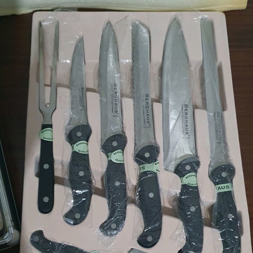 Berghaus 24-piece knife set new, handmade stainless steel