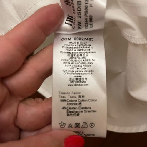 Dondup shirt M new, cotton, Italy