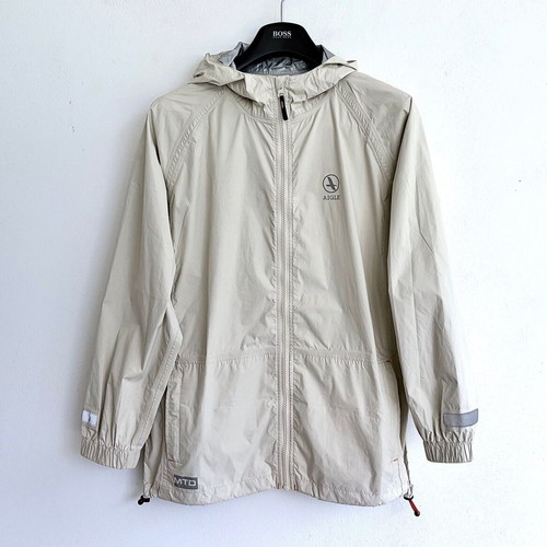 Aigle MTD Windbreaker Rain Jacket unisex, used, size L/XL, ecru