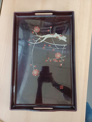 Китайски пластмасов поднос за сервиране употребяван