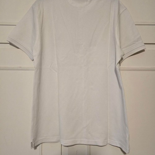 Men's Polo Shirt with Mao Collar Zara like new, white, size L