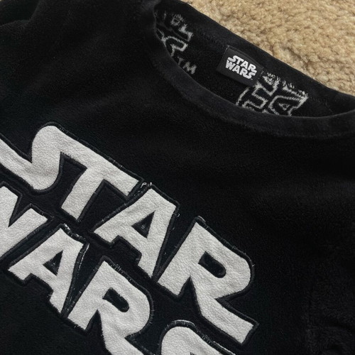 Star Wars kids pajama set used, fleece, size 8-9 years