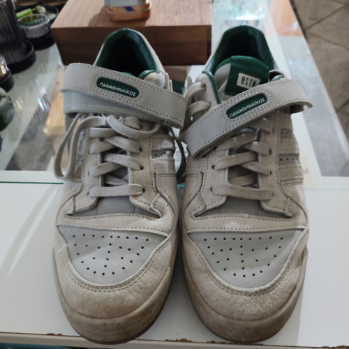 Adidas athletic shoes, size 44, white