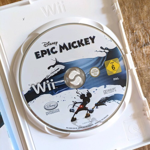 Mickey Epic Wii game used, action adventure