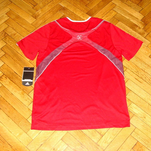 Adidas Training Shirt Climacool new, sizes M and L, red