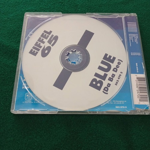 Eiffel 65 Blue CD single used with 7 versions