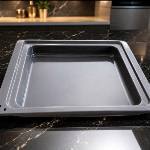 Neff oven baking trays, enamel, anthracite grey