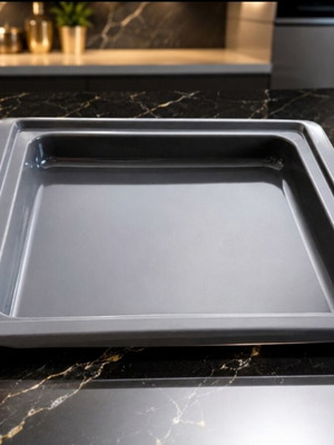 Neff oven baking trays, enamel, anthracite grey