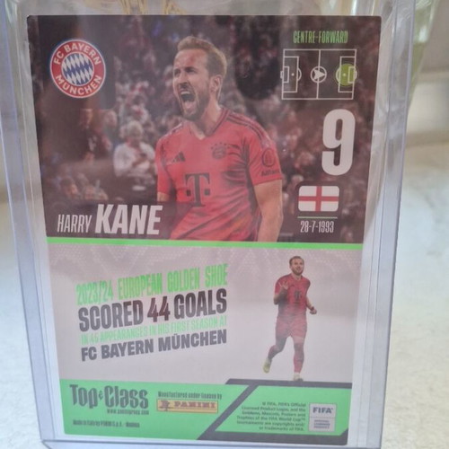 Harry Kane Unbeatable Panini card