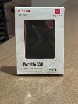 Φορητή θήκη σκληρού δίσκου M.2 SSD SHL-R320 2TB USB 3.1 Type-C