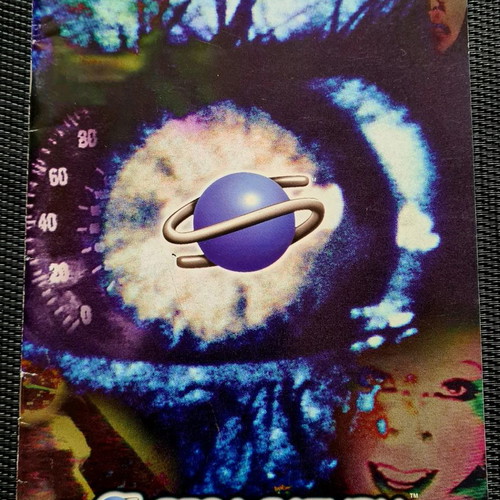 Sega Saturn advertising insert used