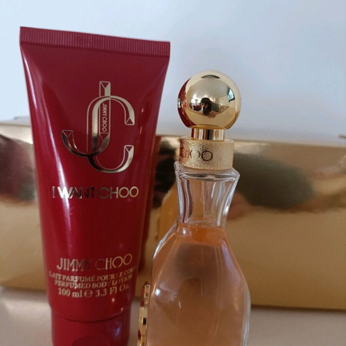 Jimmy Choo women's perfume and body lotion like new